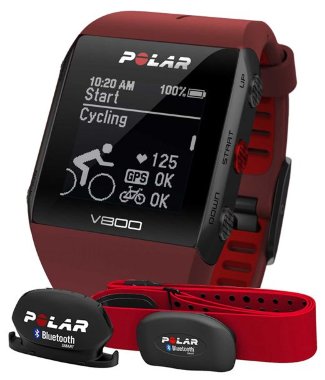 Спортивные часы POLAR V800 RED HR COMBO (90061182)