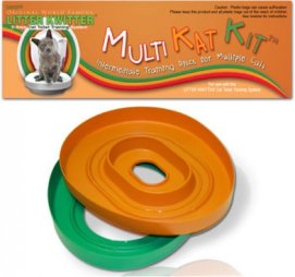 Комплект дополнительных промежуточных вставок Multi-Kat-Kit для Системы приучения к туалету Litter Kwitter