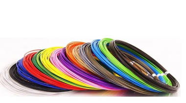 Цветной PLA пластик для 3D-Ручек (9 цветов по 10м. в коробке)