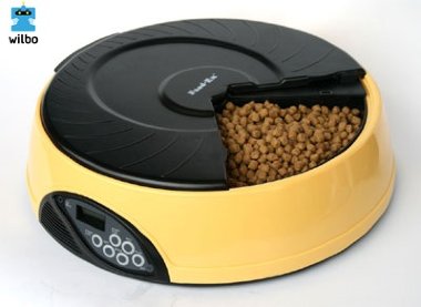 Автоматическая кормушка Feed-Ex для кошек и собак с ЖК дисплеем.