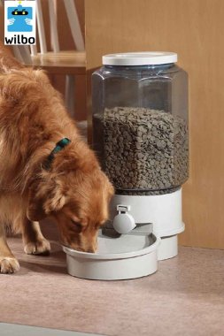 Большая автоматическая кормушка Feed-Ex для домашних животных для сухого корма