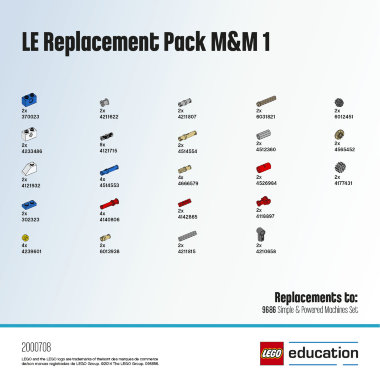 «Машины и механизмы» 1LE Replacement Pack 