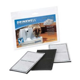 Комплект угольных фильтров Drinkwell ( 3шт.). Подходит ко всем поилкам Drinkwell (Mini, Original, Platinum)