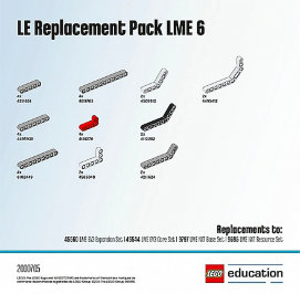 LE набор с запасными частями LME 6LE Replacement Pack LME 6
