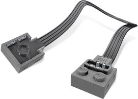 Дополнительный силовой кабель (20 см)Power Functions Extension Wire 8” LE