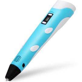 3D ручка Myriwell RP100B c LCD дисплеем, голубая