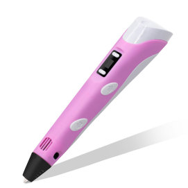 3D ручка Myriwell RP100B c LCD дисплеем, розовая
